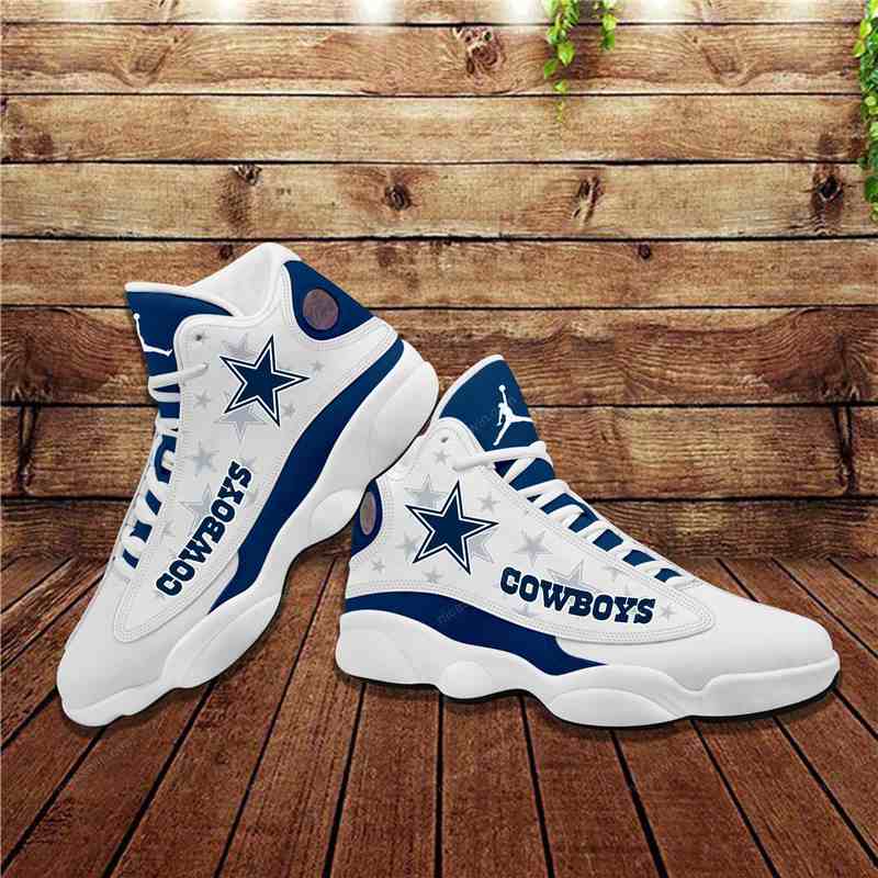 NFL Customized  shoes Dallas Cowboys Limited Edition JD13 Sneakers 012
