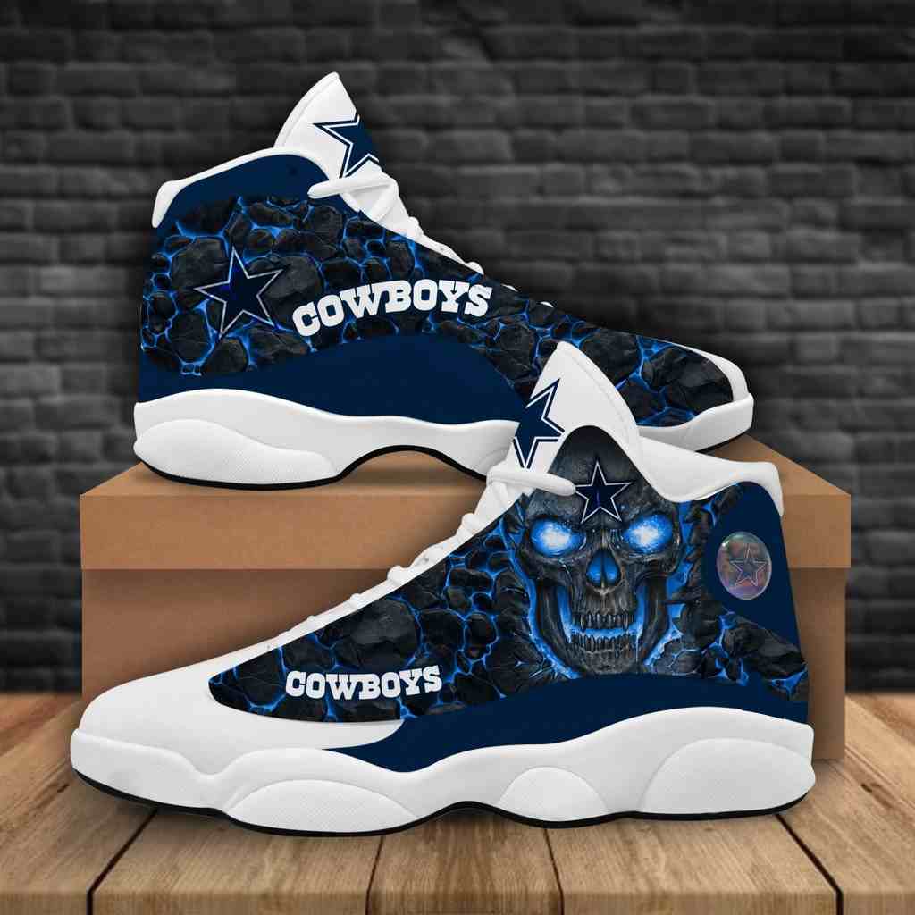 NFL Customized  shoes Dallas Cowboys Limited Edition JD13 Sneakers 008