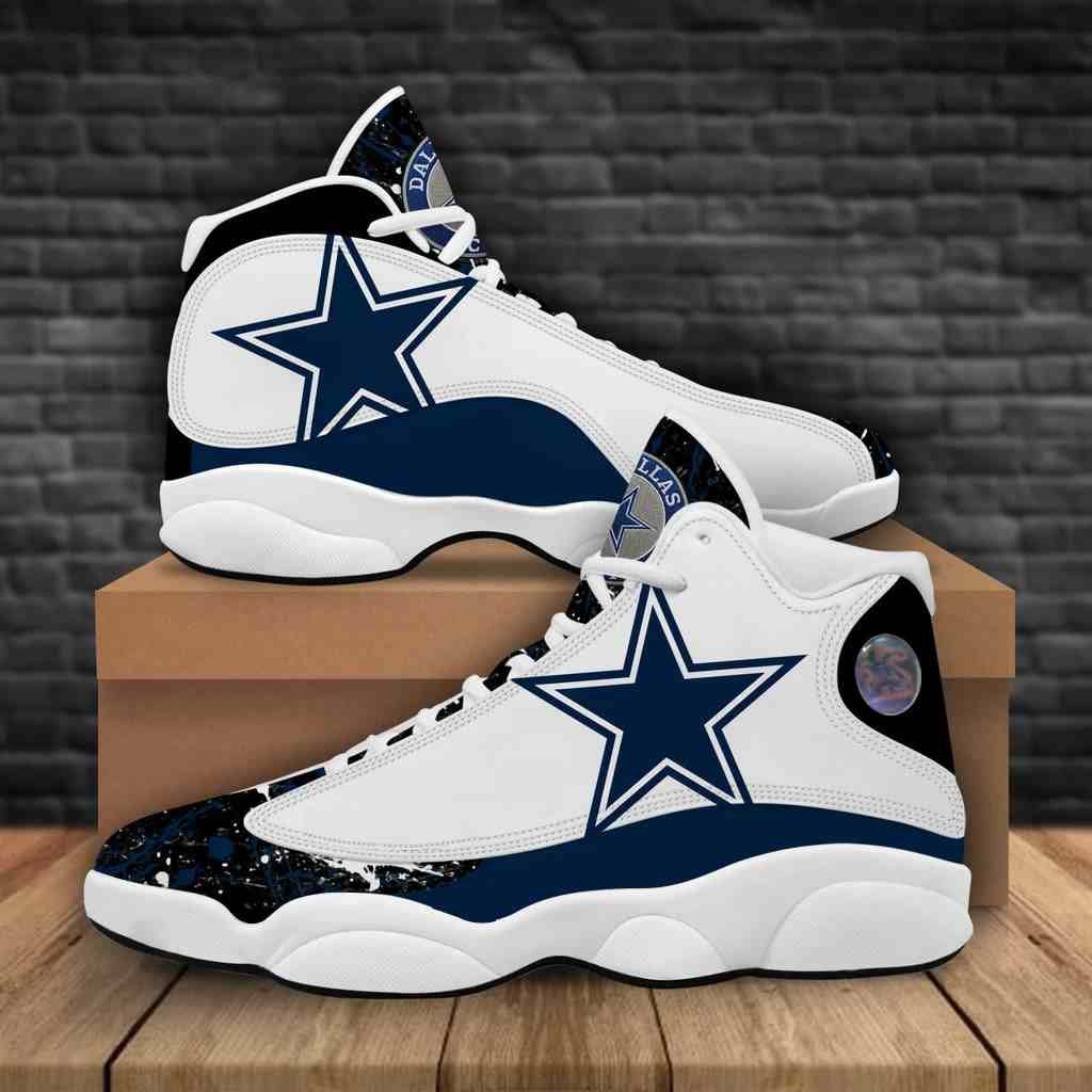 NFL Customized  shoes Dallas Cowboys Limited Edition JD13 Sneakers 004