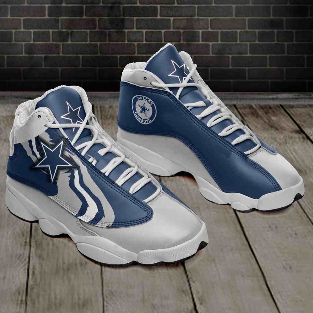 NFL Customized  shoes Dallas Cowboys Limited Edition JD13 Sneakers 007