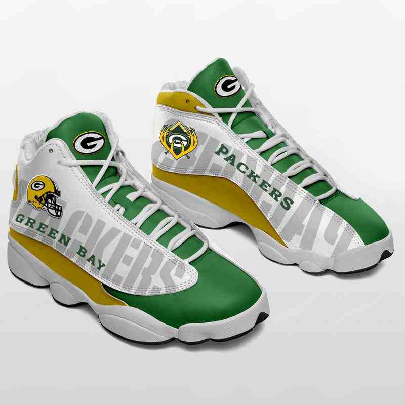 NFL Customized  shoes Green Bay Packers Limited Edition JD13 Sneakers 005