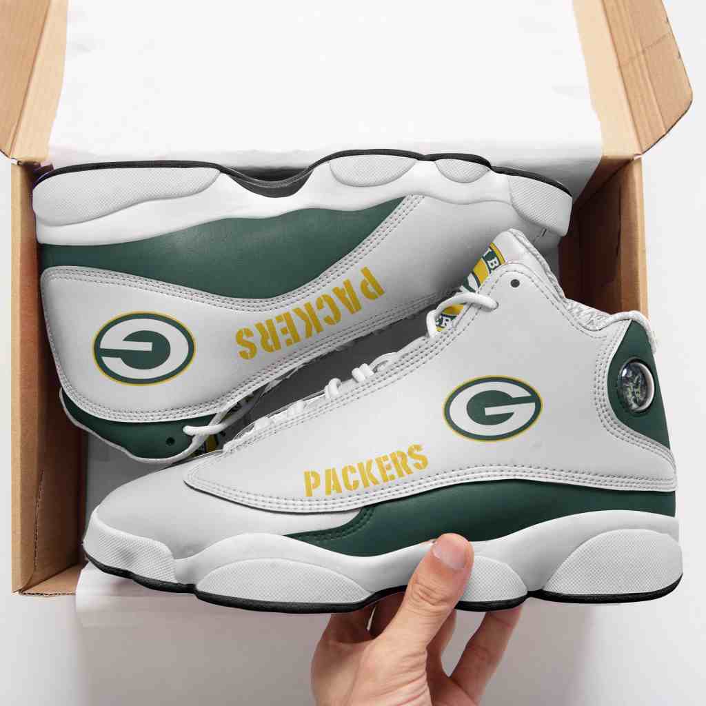 NFL Customized  shoes Green Bay Packers Limited Edition JD13 Sneakers 001