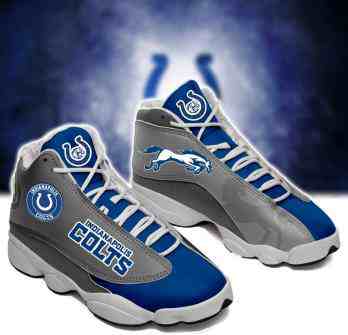 NFL Customized  shoes Indianapolis Colts Limited Edition JD13 Sneakers 003