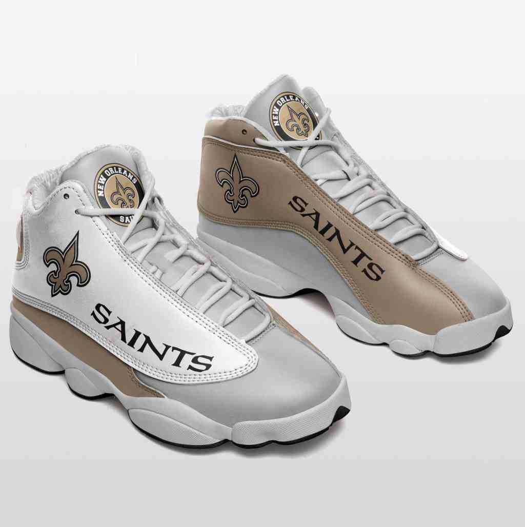 NFL Customized  shoes New Orleans Saints Limited Edition JD13 Sneakers 001