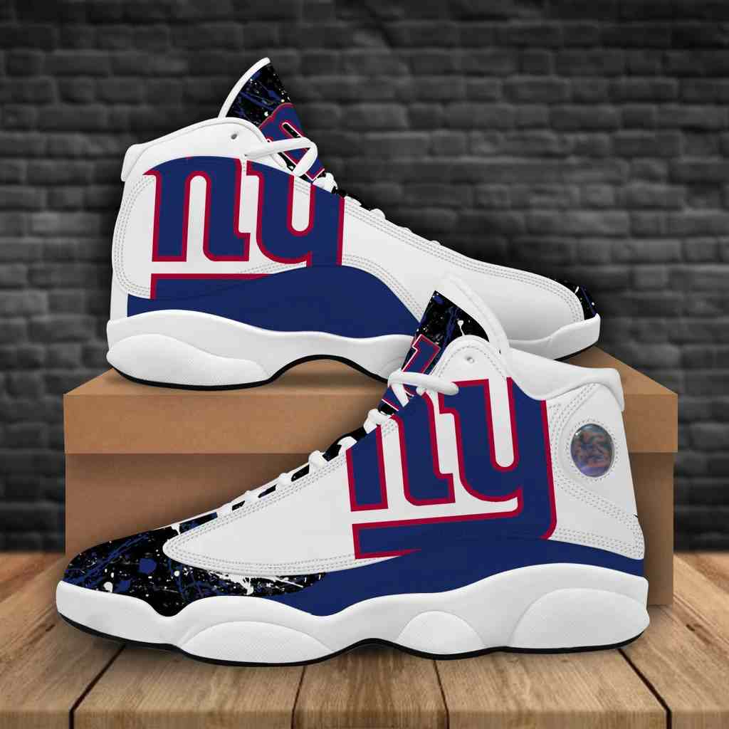 NFL Customized  shoes New York Giants Limited Edition JD13 Sneakers 002