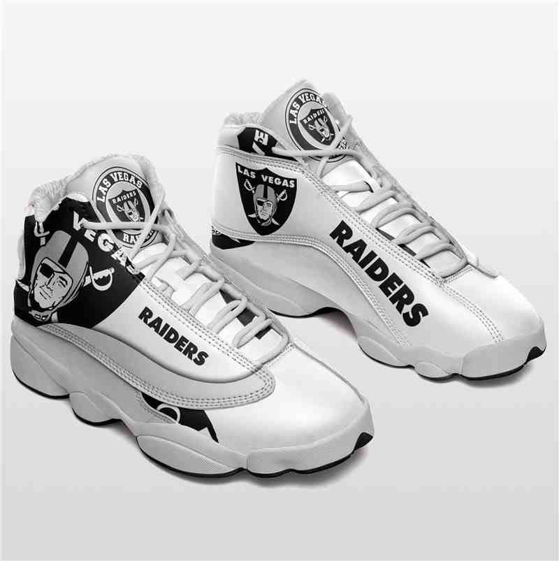 NFL Customized  shoes Las Vegas Raiders Limited Edition JD13 Sneakers 012
