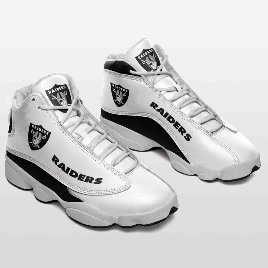NFL Customized  shoes Las Vegas Raiders Limited Edition JD13 Sneakers 003