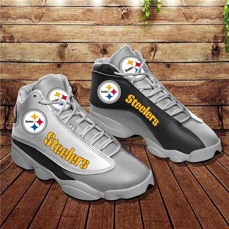 NFL Customized  shoes Pittsburgh Steelers Limited Edition JD13 Sneakers 007