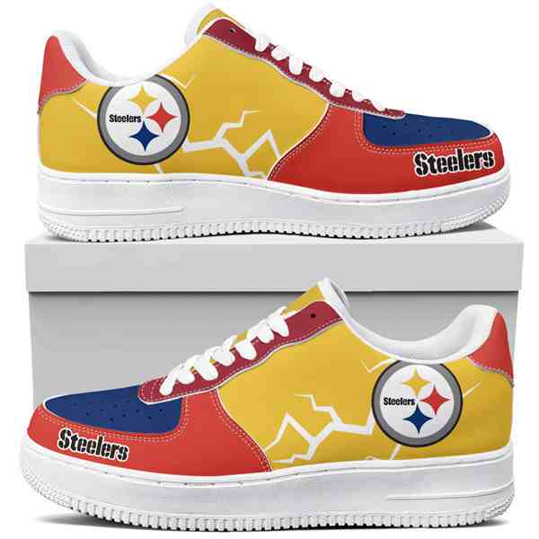 NFL Customized  shoes Pittsburgh Steelers Air Force 1 Sneakers 001