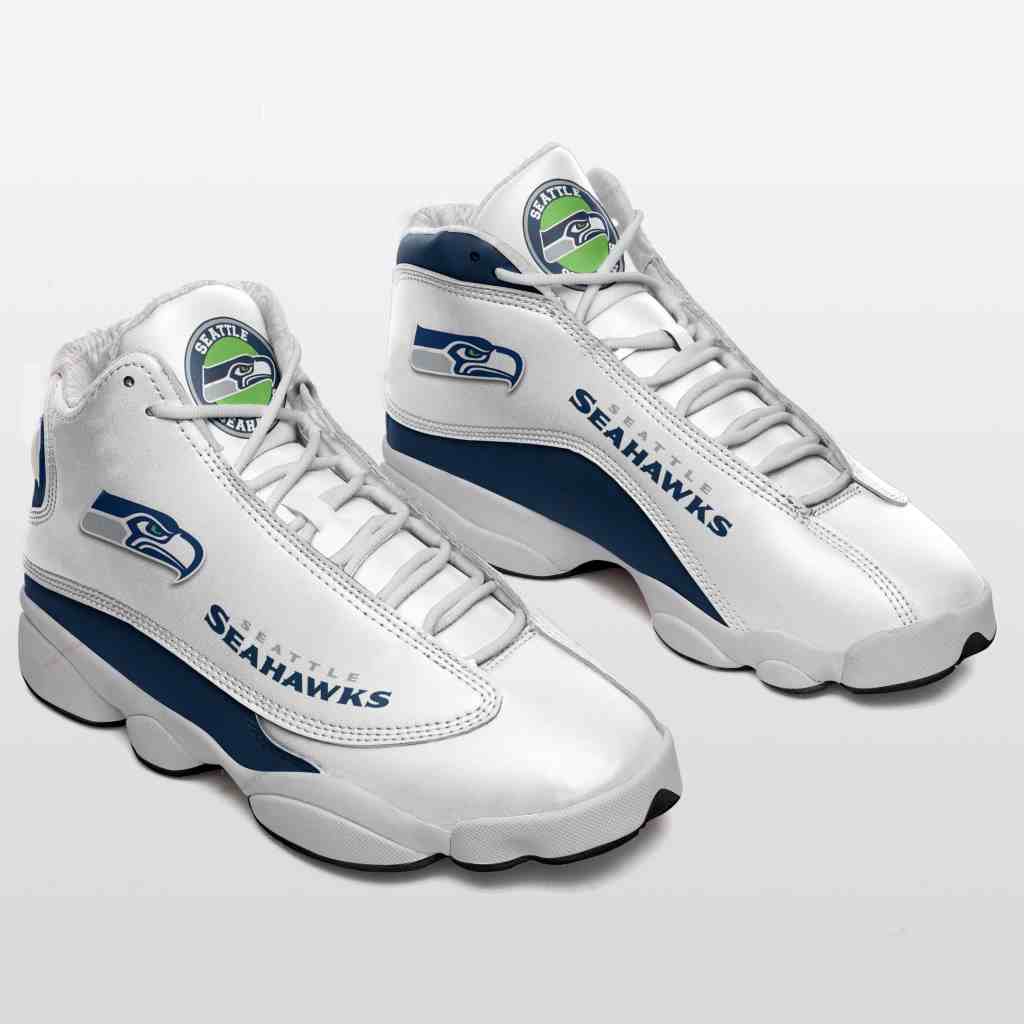 NFL Customized  shoes Seattle Seahawks Limited Edition JD13 Sneakers 001