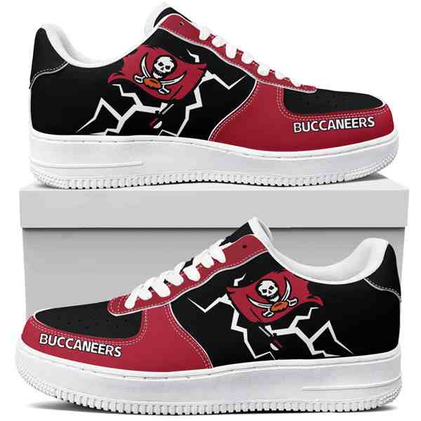 NFL Customized  shoes Tampa Bay Buccaneers Air Force 1 Sneakers 001