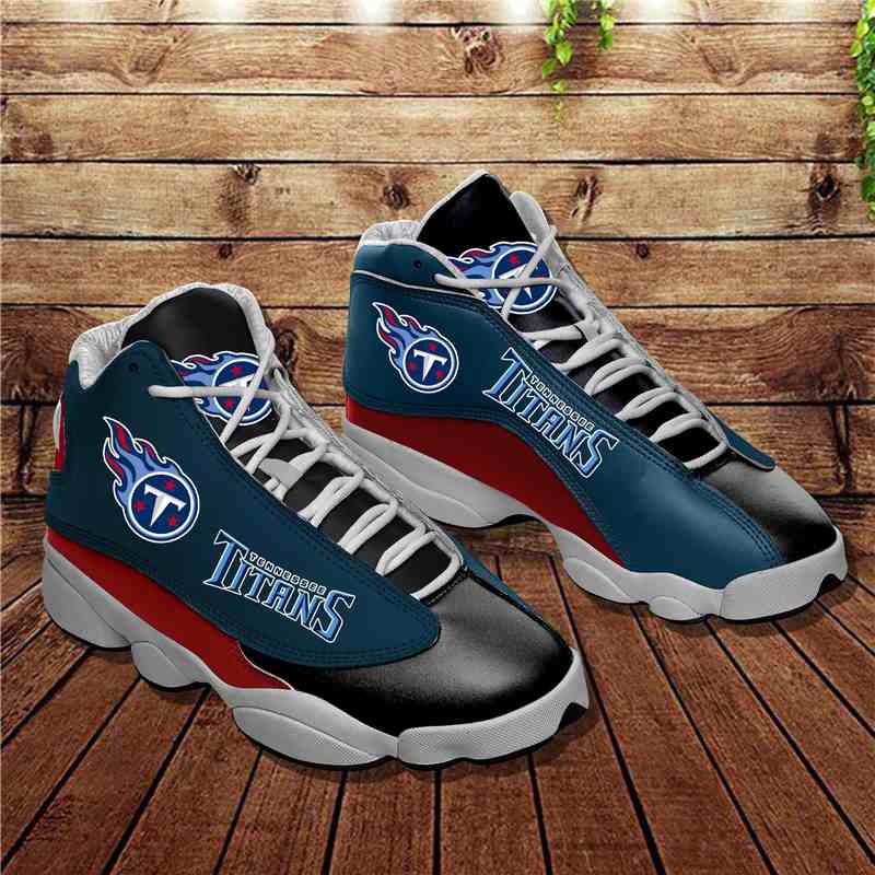 NFL Customized  shoes Tennessee Titans Limited Edition JD13 Sneakers 005