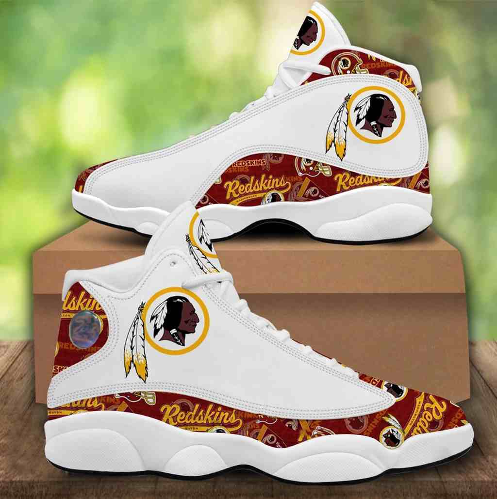 NFL Customized  shoes Washington Football Team Limited Edition JD13 Sneakers 002