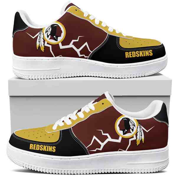 NFL Customized  shoes Washington Football Team Air Force 1 Sneakers 001
