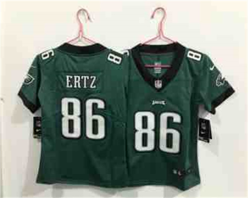 Youth Nike Eagles 86 Zach Ertz Midnight Green Team Color Stitched NFL Vapor Untouchable Limited Jersey
