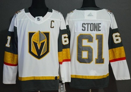 Men's Vegas Golden Knights #61 Mark Stone White Authentic Jersey