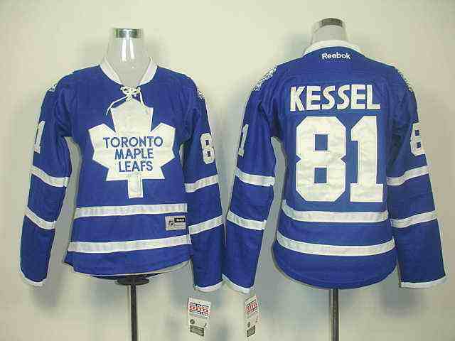 Maple Leafs #81 Phil Kessel Women's Embroidered Blue NHL Jersey