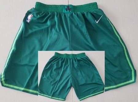 Men's Boston Celtics Green 2021 Earned Swingman Shorts