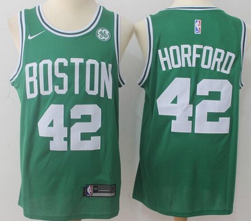 Men's Boston Celtics #42 Al Horford Green Icon Sponsor Nike Swingman Jersey