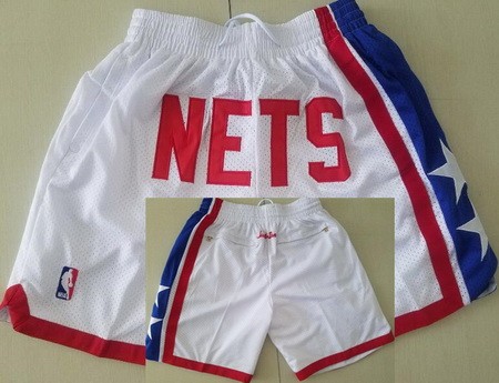 Men's Brooklyn Nets White Just Don Swingman Shorts