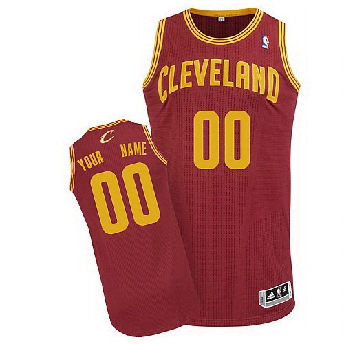 Cleveland Cavaliers Customized Red Swingman Adidas Jersey
