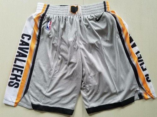 Men's Cleveland Cavaliers Gray The City Swingman Shorts