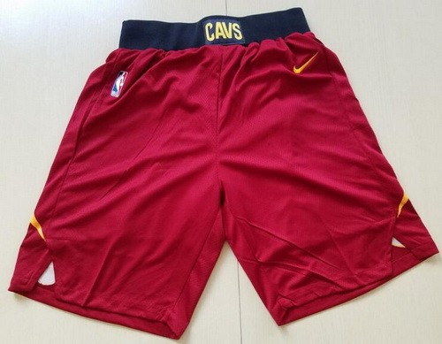 Men's Cleveland Cavaliers Red Nike Swingman Shorts