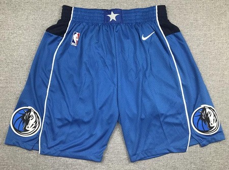 Men's Dallas Mavericks Blue Swingman Shorts