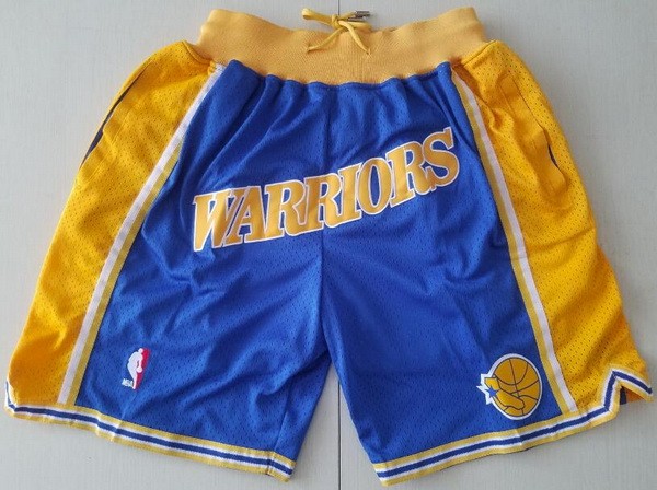 Men's Golden State Warriors Blue Just Don Swingman Shorts
