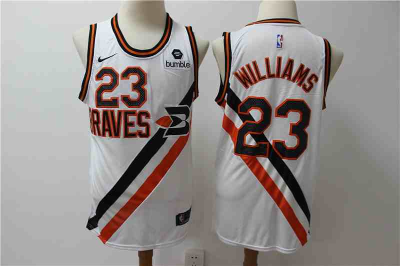 Men's Los Angeles Clippers #23 Lou Williams White Nike Swingman Jerseys