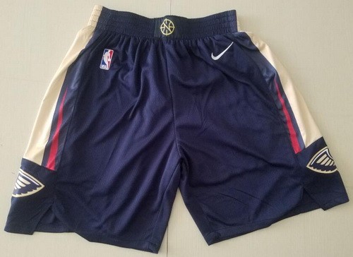 Men's New Orleans Pelicans Navy 2019 Swingman Shorts