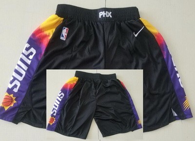 Men's Phoenix Suns Black 2021 City Swingman Shorts