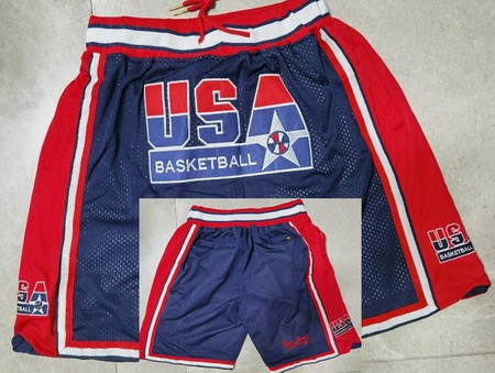 Men's Dream 1 USA Navy 1992 Olympic Just Don Shorts
