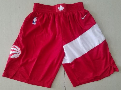 Men's Toronto Raptors Red Earned Swingman Shorts