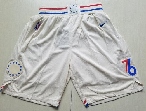 Men's Philadelphia 76ers Cream City Swingman Shorts