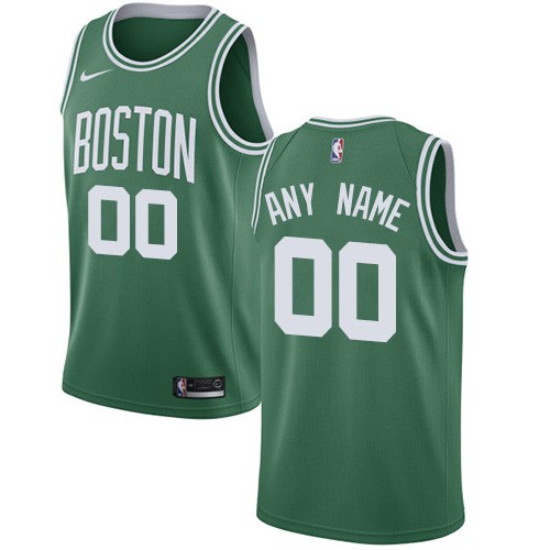 Boston Celtics Customized Green Icon Swingman Jersey
