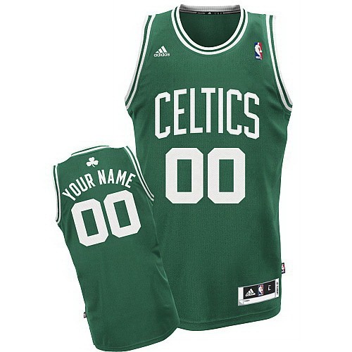 Boston Celtics Customized Green Swingman Adidas Jersey