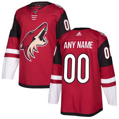 Youth Arizona Coyotes Customized Red Authentic Jersey