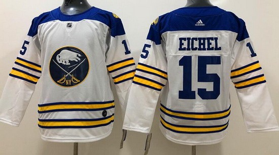 Youth Buffalo Sabres #15 Jack Eichel White Jersey