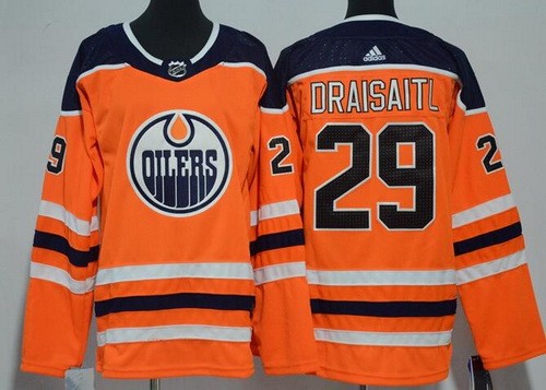 Youth Edmonton Oilers #29 Leon Draisaitl Orange Jersey
