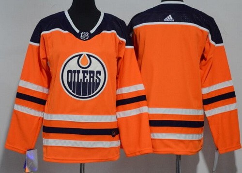 Youth Edmonton Oilers Blank Orange Jersey