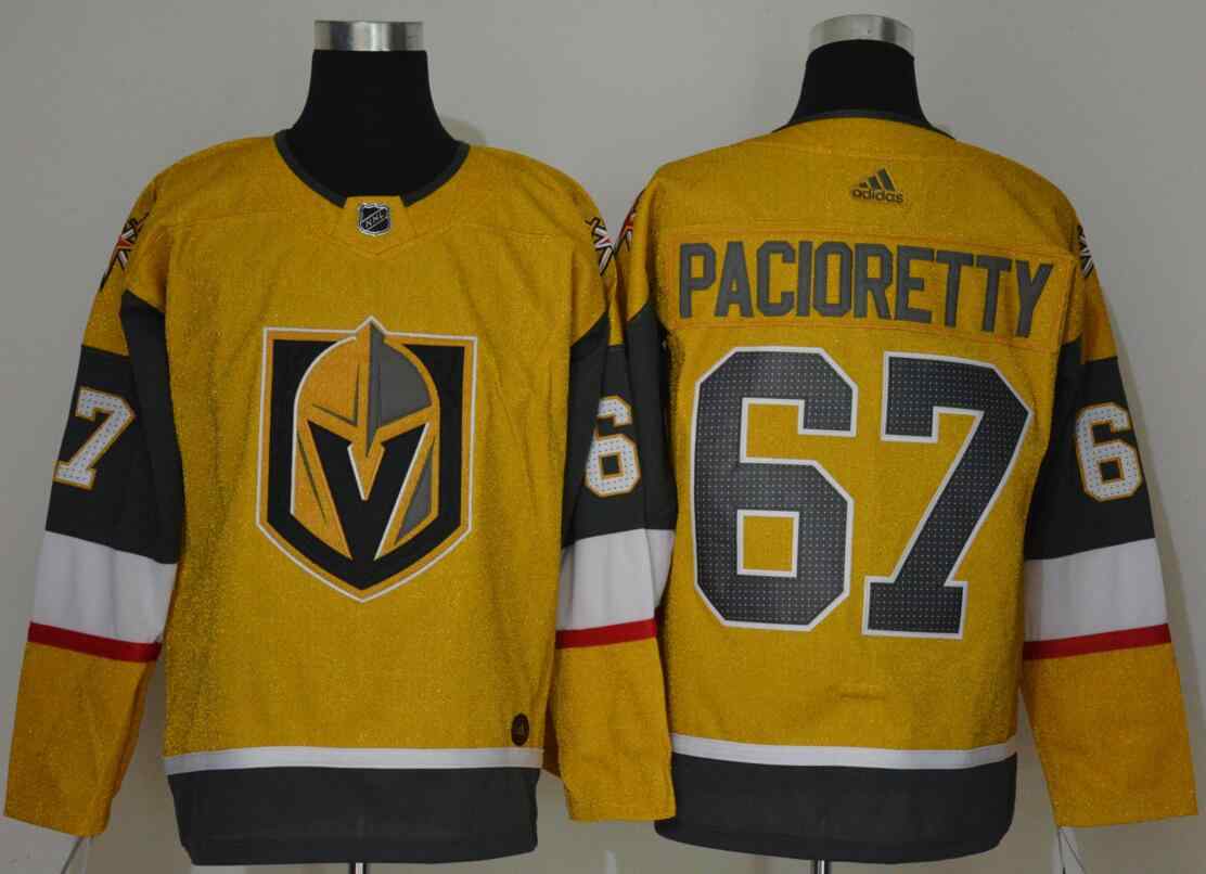 Vegas Golden Knights 67 Max Pacioretty Gold 2020-21 Adidas Jersey