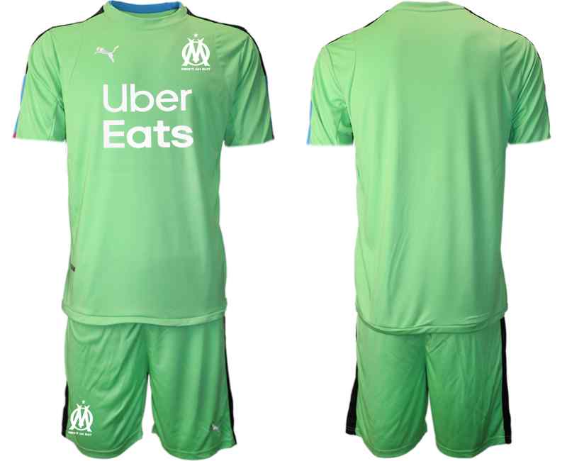 2020-21 Marseilles Fruit Green Goalkeeper Soccer Jersey