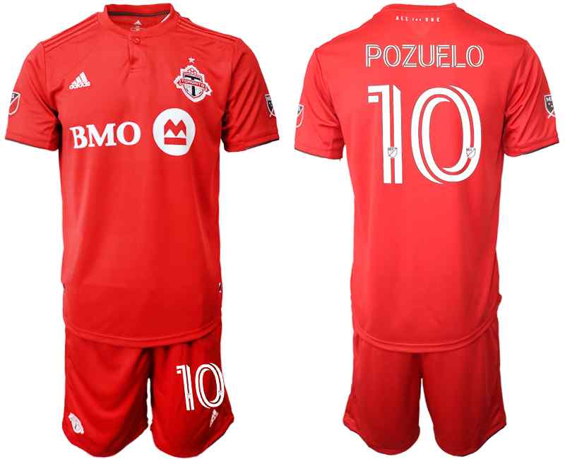 2020-21 Toronto FC 10 POZUELO Home Soccer Jersey