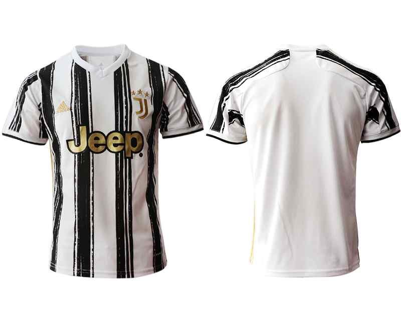 2020-21 Juventus Home Thailand Soccer Jersey