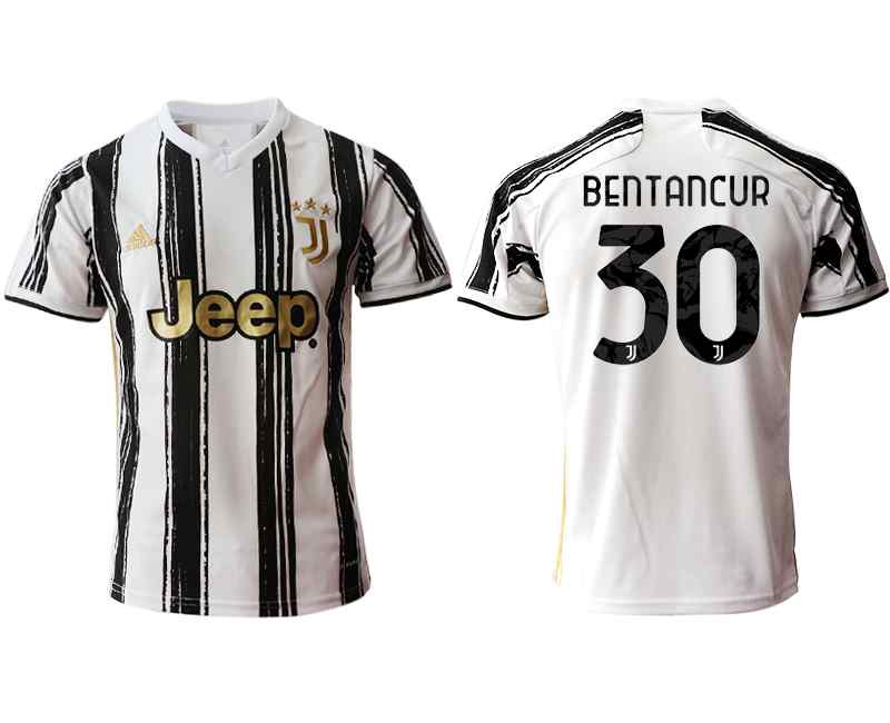 2020-21 Juventus 30 BENTANCUR Home Thailand Soccer Jersey