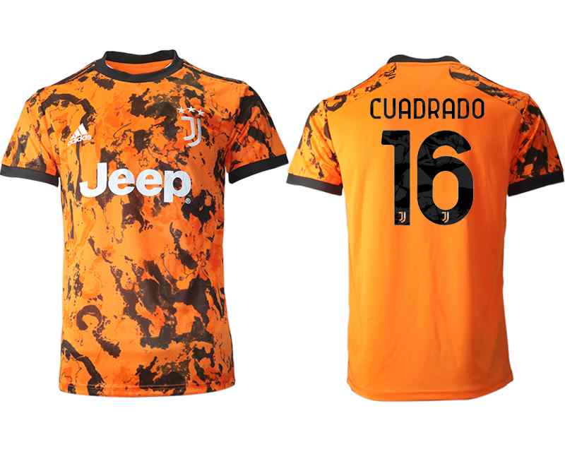 2020-21 Juventus 16 CUADRADO Third Thailand Soccer Jersey