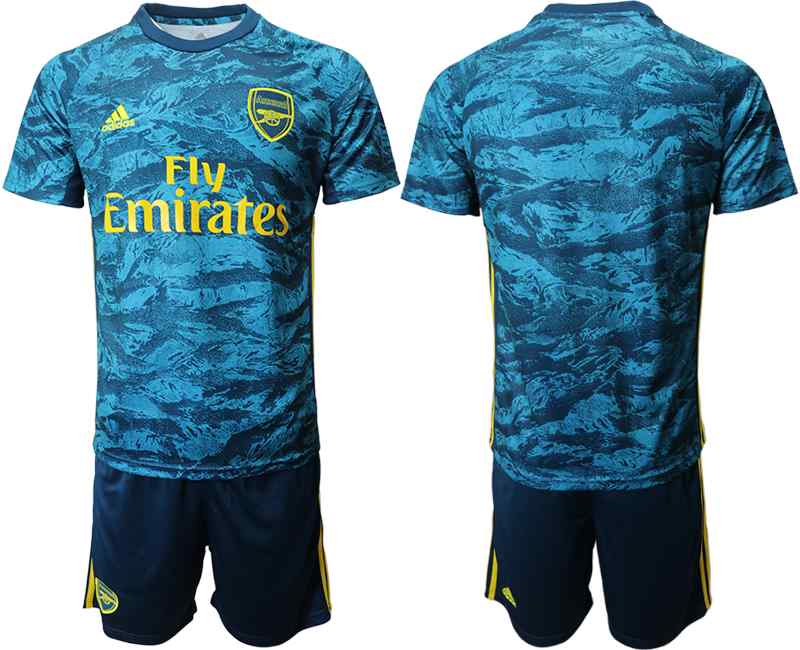 2020-21 Arsenal Blue Goalkeeper Soccer Jersey