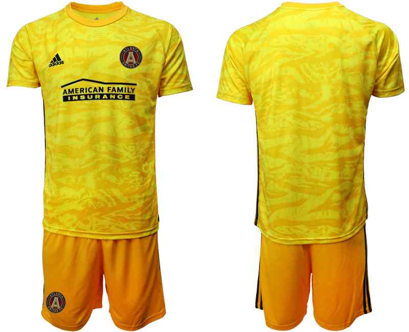 2020-21 Atlanta United FC Yellow Goalkeeper Soccer Jersey