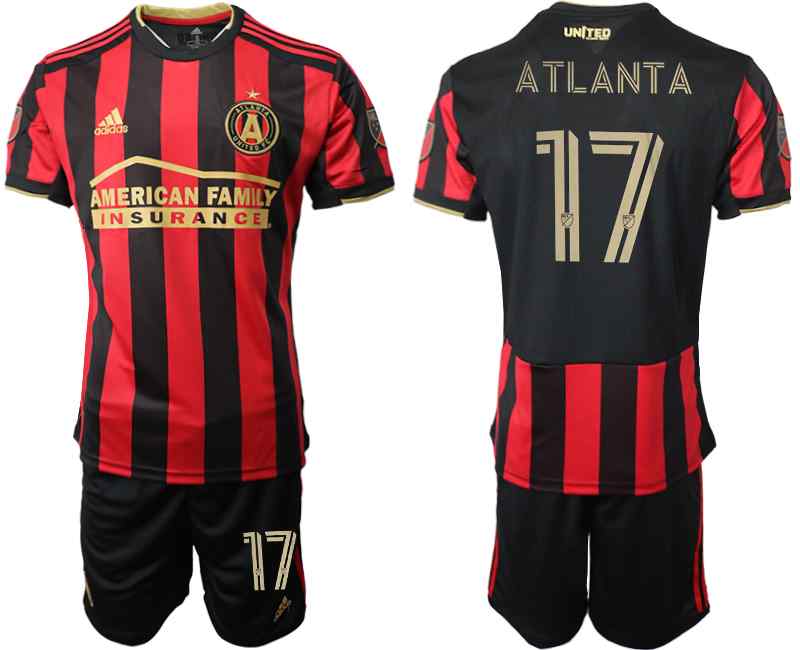 2020-21 Atlanta United FC 17 A TLANT A Home Soccer Jersey